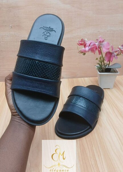 Sandales Élégantes en Cuir pour Hommes