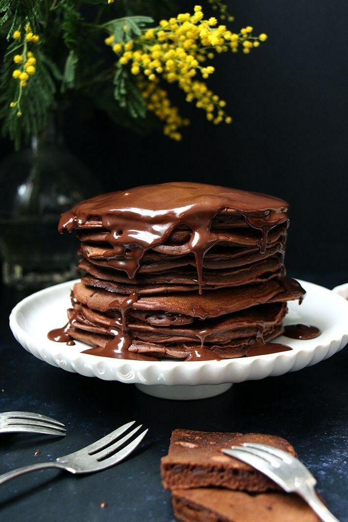 Pancakes au Chocolat  sum