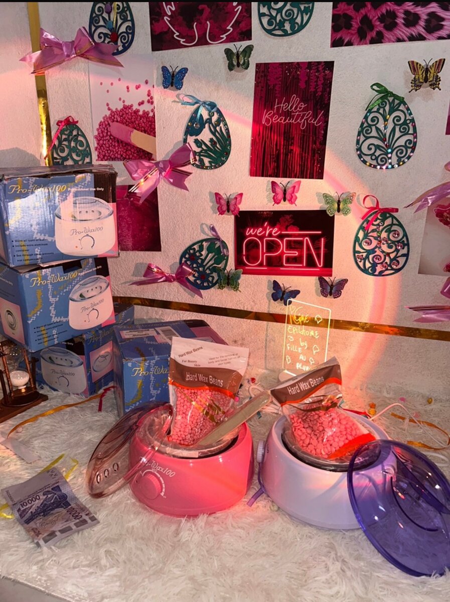 Kit cire épilatoire