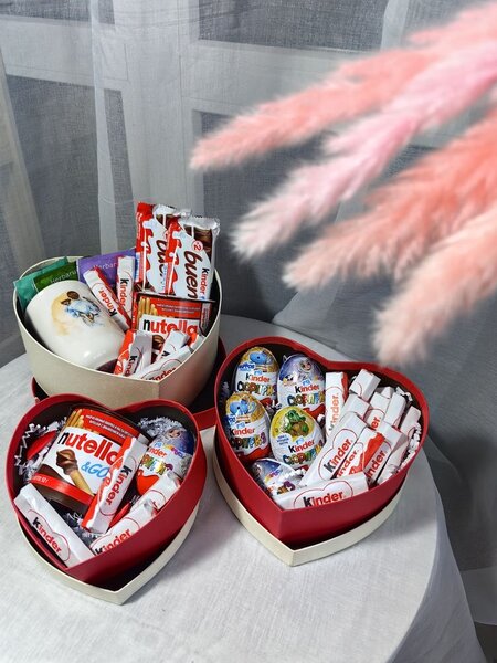 Coffret Cadeau Chocolat et Roses