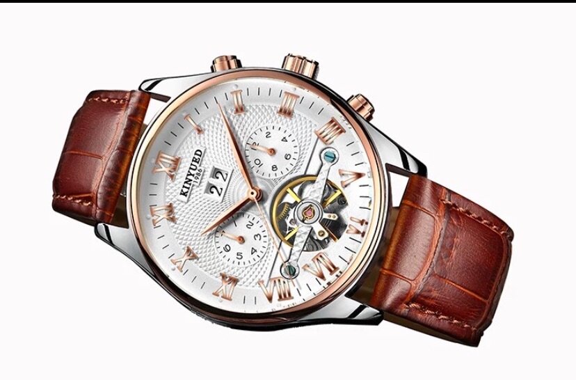 Montre mécanique homme luxe