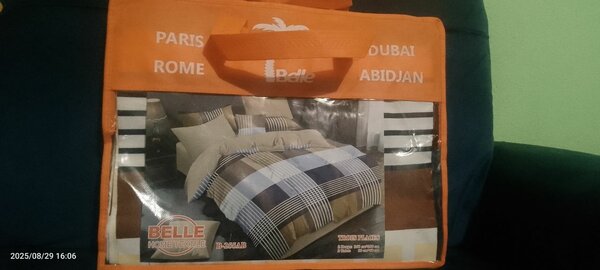 Parure de lit en coton Belle