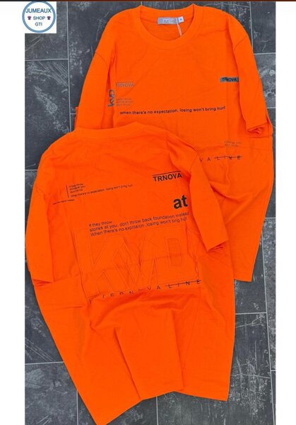 T-shirts oversize unisex modernes