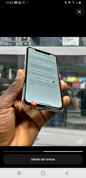 iPhone élégant et performant