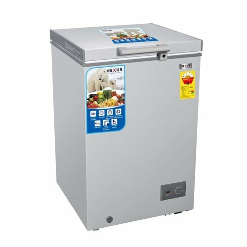 Nexus NX-FZ-150H single door chest freezer-100L-Silver