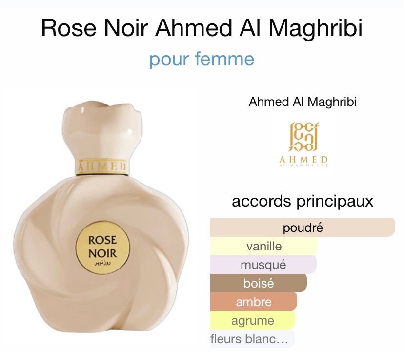 Parfum Rose Noir pour Femme