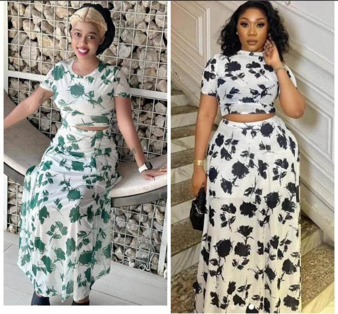 Ensemble de robe élégante