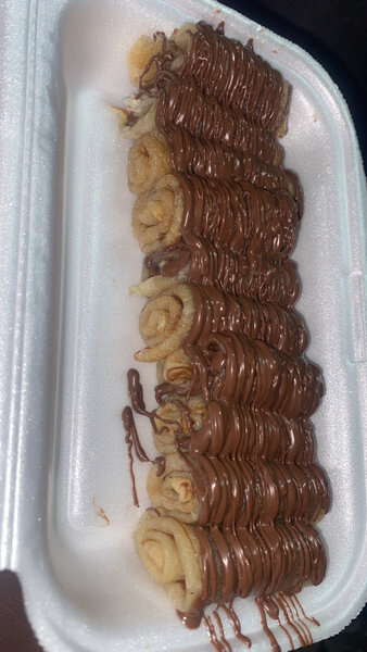 Délicieux roulés chocolatés