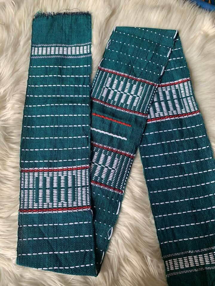 Écharpe en tissu africain