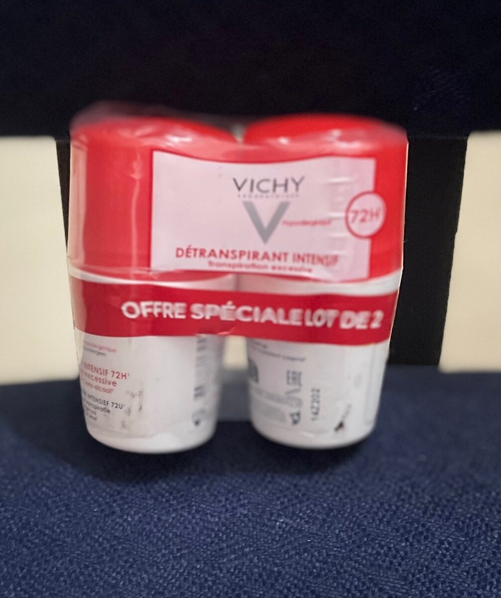Vichy Déodorant 72H Lot de 2