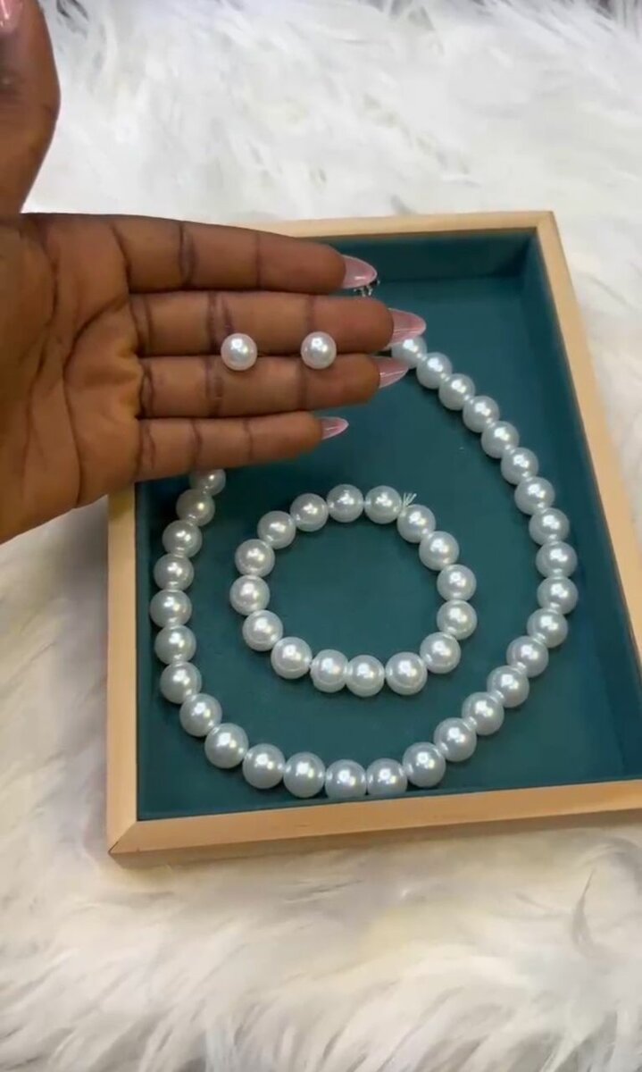 Collier et Bracelet Perles