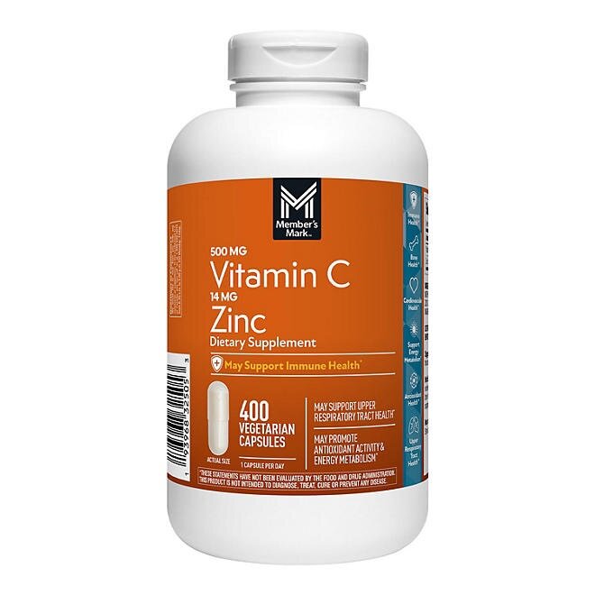 Supplément Vitamine C et Zinc