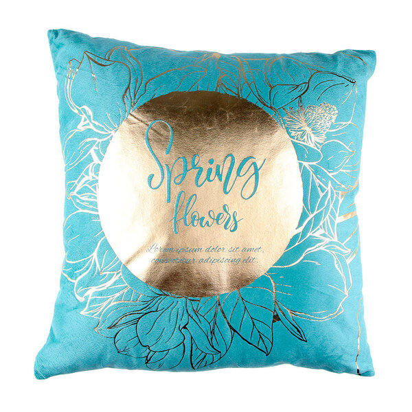 Coussin Déco Printemps Doré