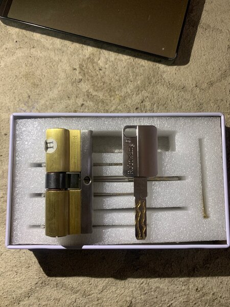 Cylindre de serrure haute sécurité