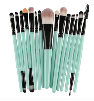 MAANGE 15pcs Professional Makeup Brushes Multifunctional Makeup Brush Set Blending Foundation Eyeshadow Eyeliner maquiagem