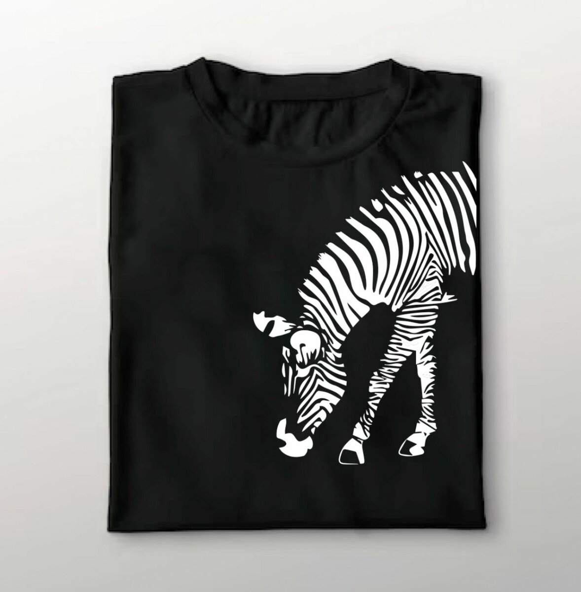 T-shirt graphique zèbre