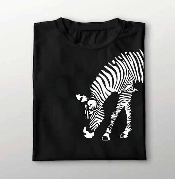 T-shirt graphique zèbre