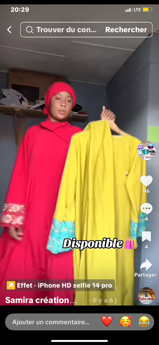 Abaya élégante pour femme