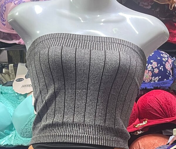 Haut Bandeau Côtelé Femme