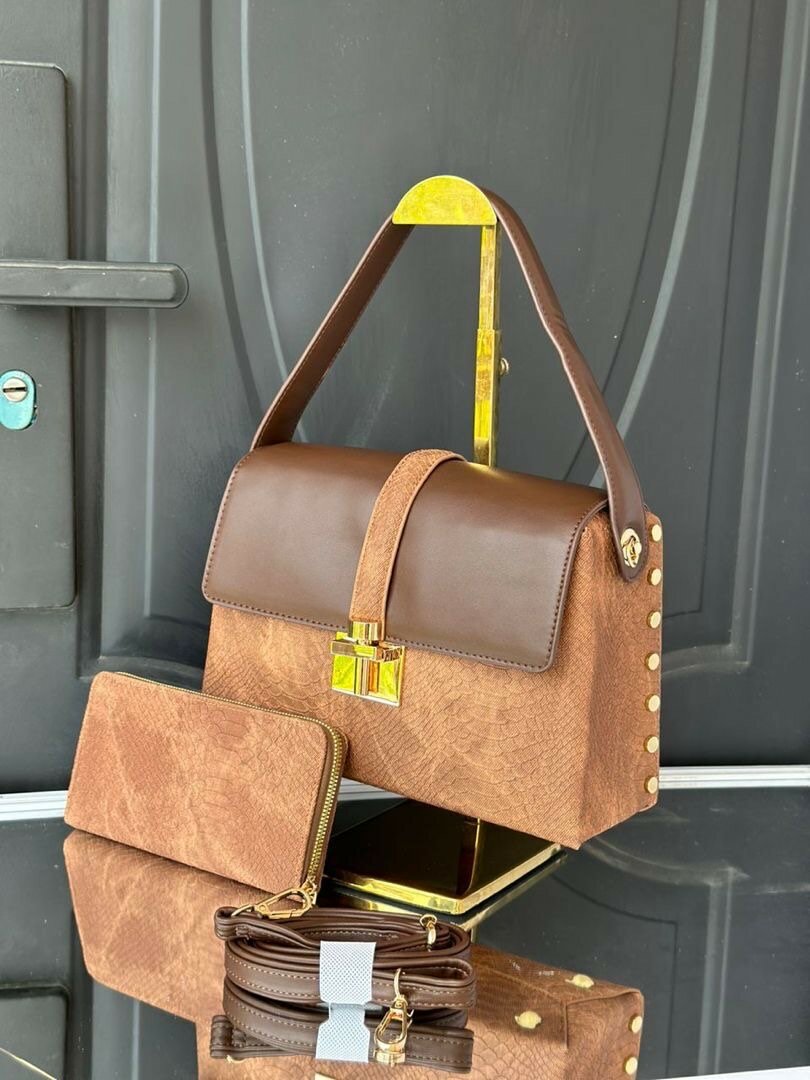 Solid ladies hand bag