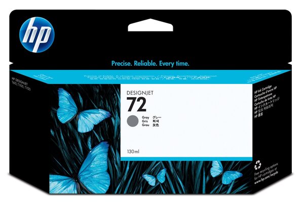 Cartouche HP 72 gris 130ml