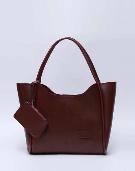 Elegant Brown Tote Bag Set