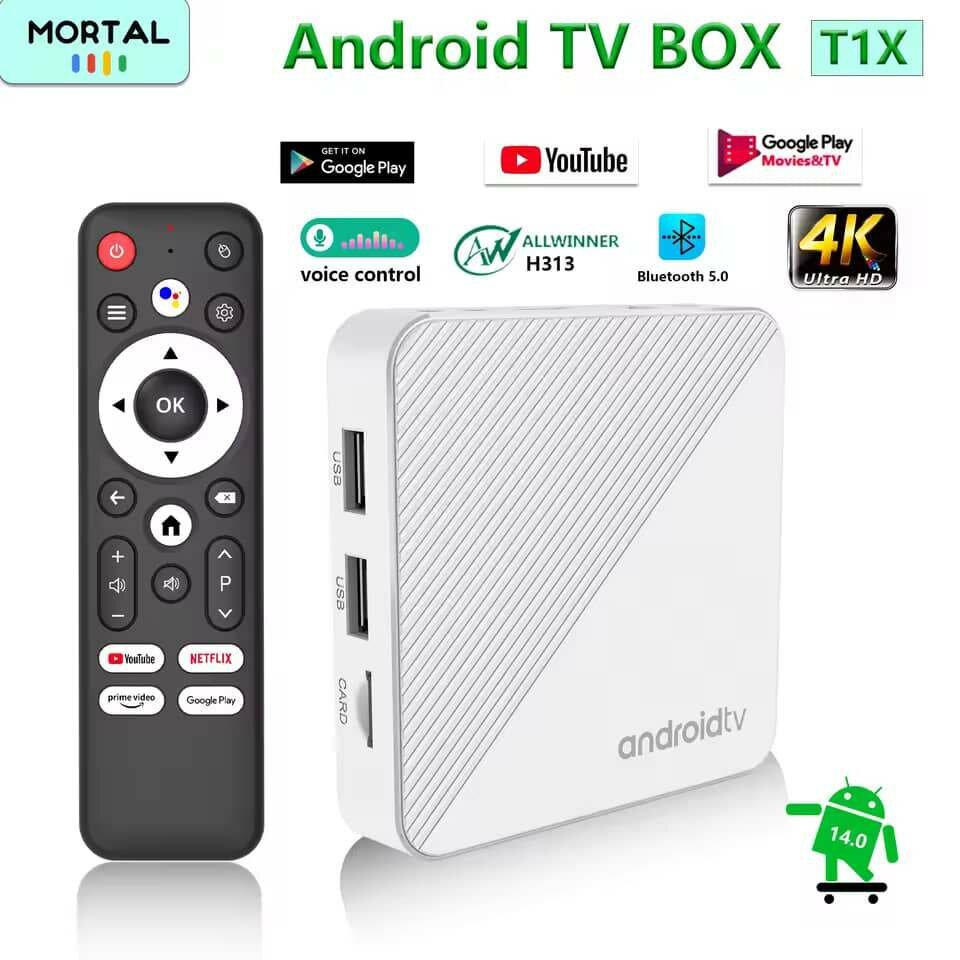 Box Android TV MORTAL T1X