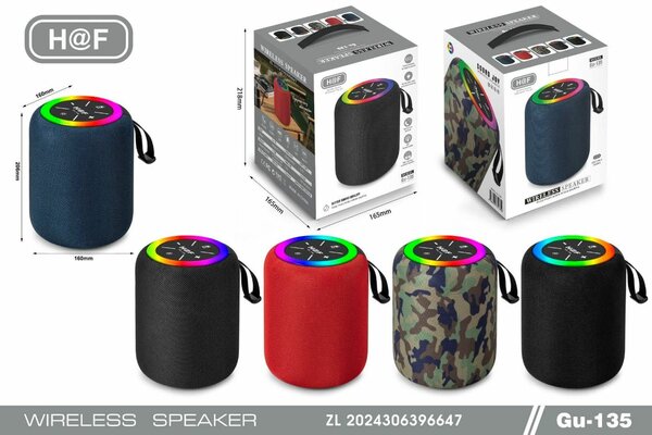 H@F Enceinte Bluetooth Portable