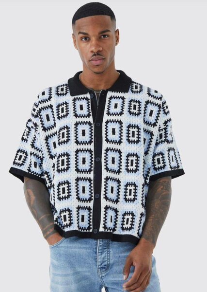 Cardigan à motifs colorés