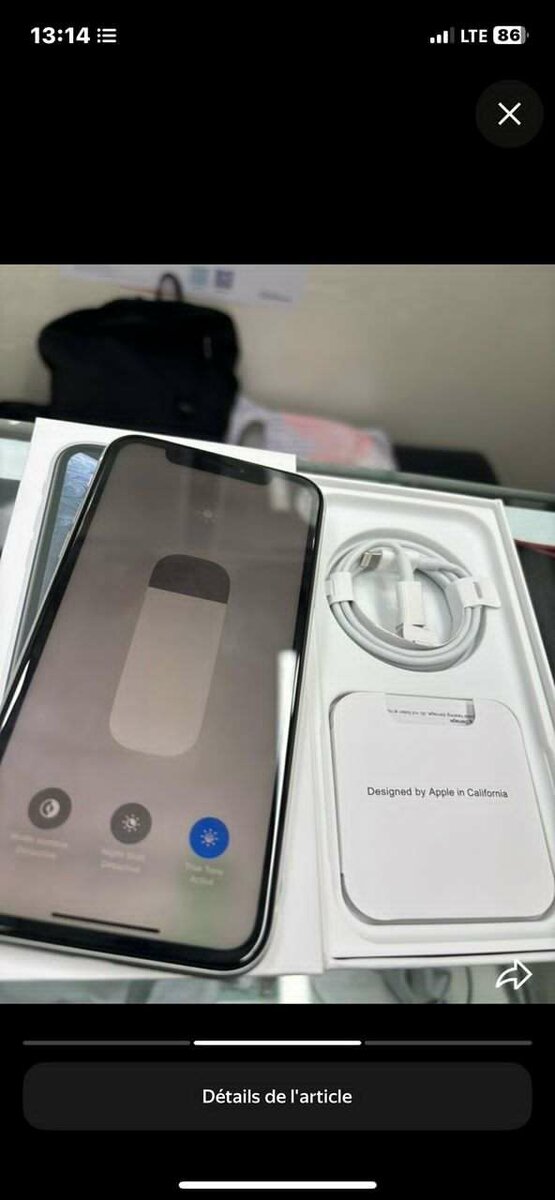 iPhone Blanc Neuf 64Go