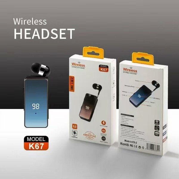 Wireless Bluetooth Headset K67