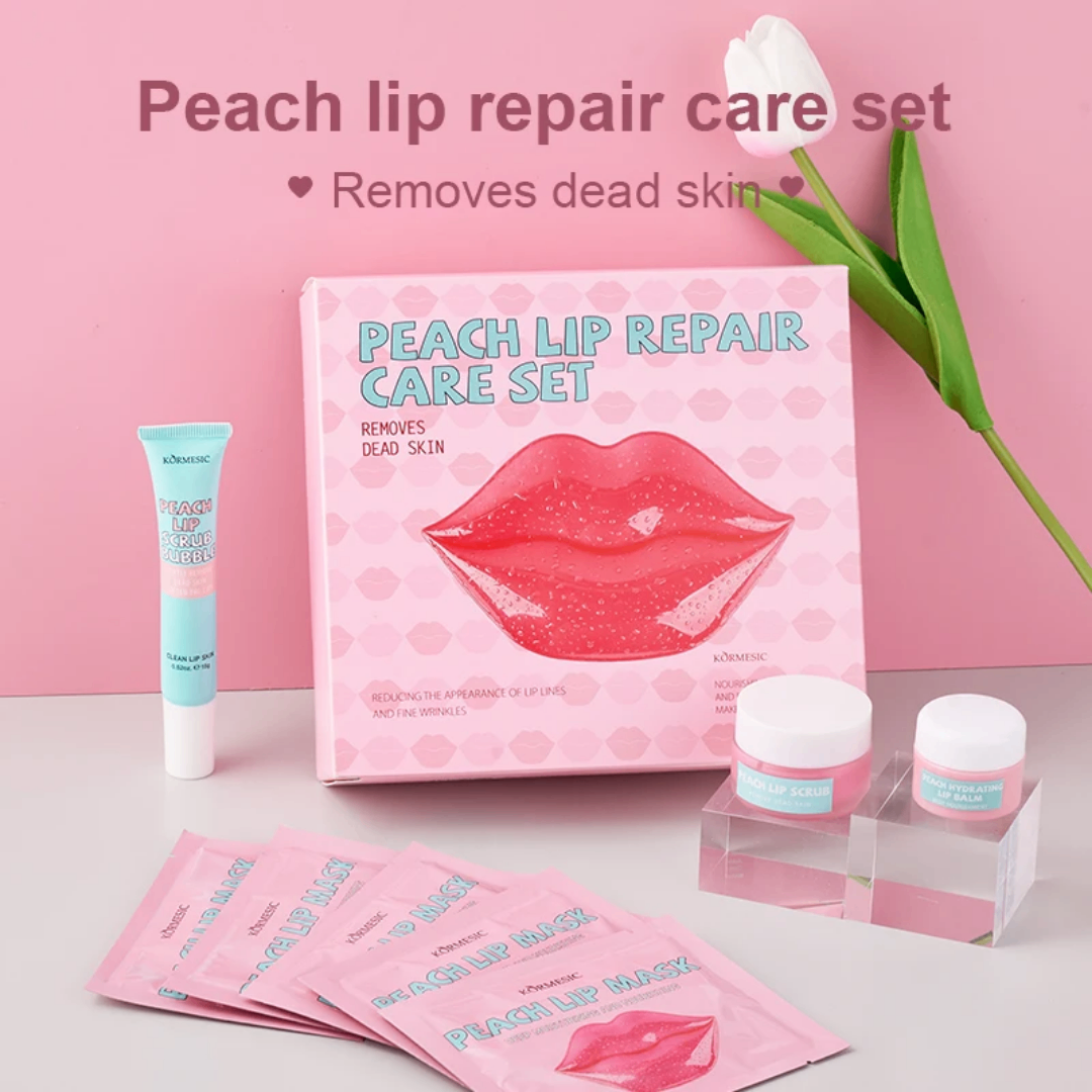 Peach Lip Care Set