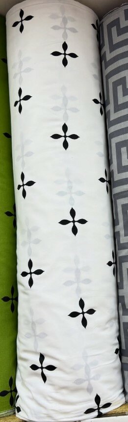 Супер сатиновая ткань с узором