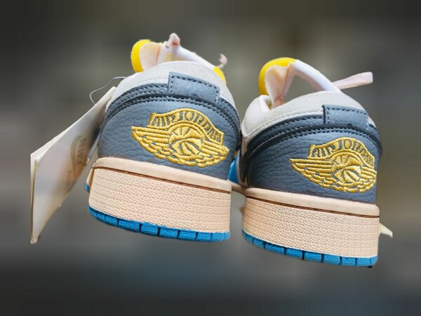 2022 New Air Jordan 1 Low "UNC Grey" University Blue