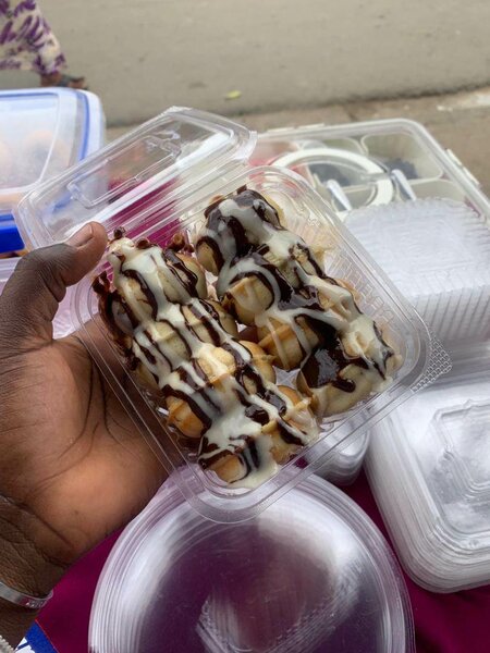 Mini donut Chocolatnoir&blanc