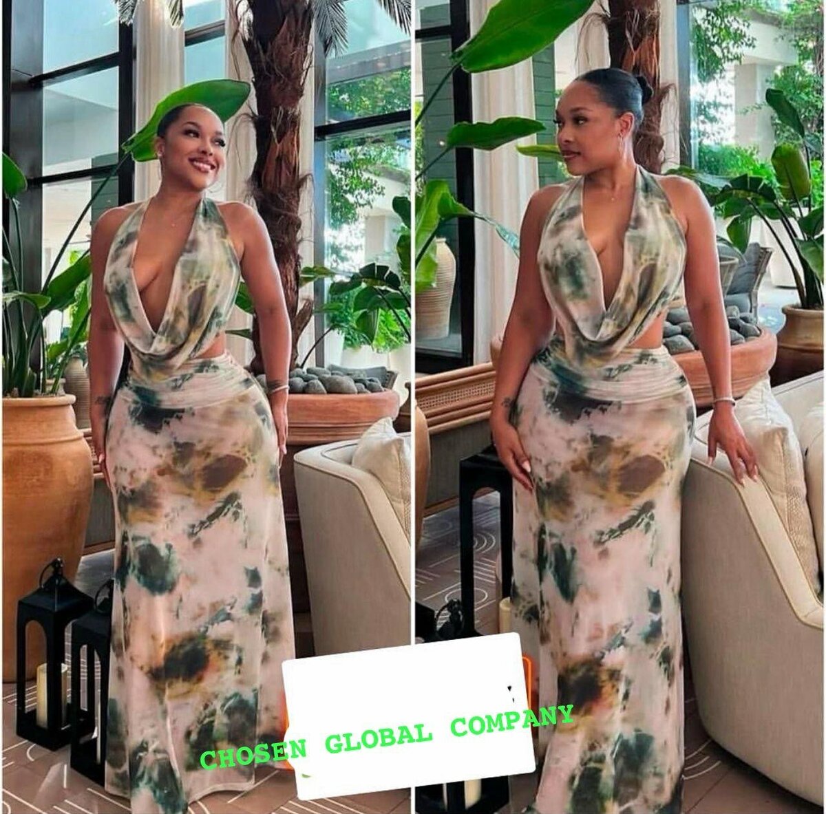 Robe Longue Dos Nu Élégante