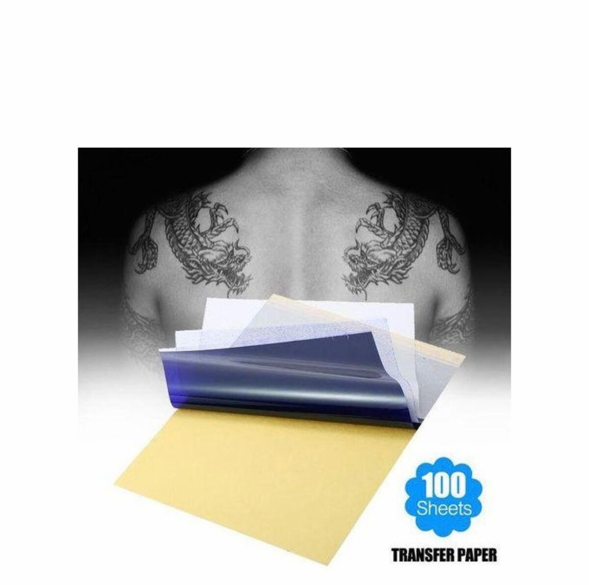 100 Sheets Tattoo Transfer Paper