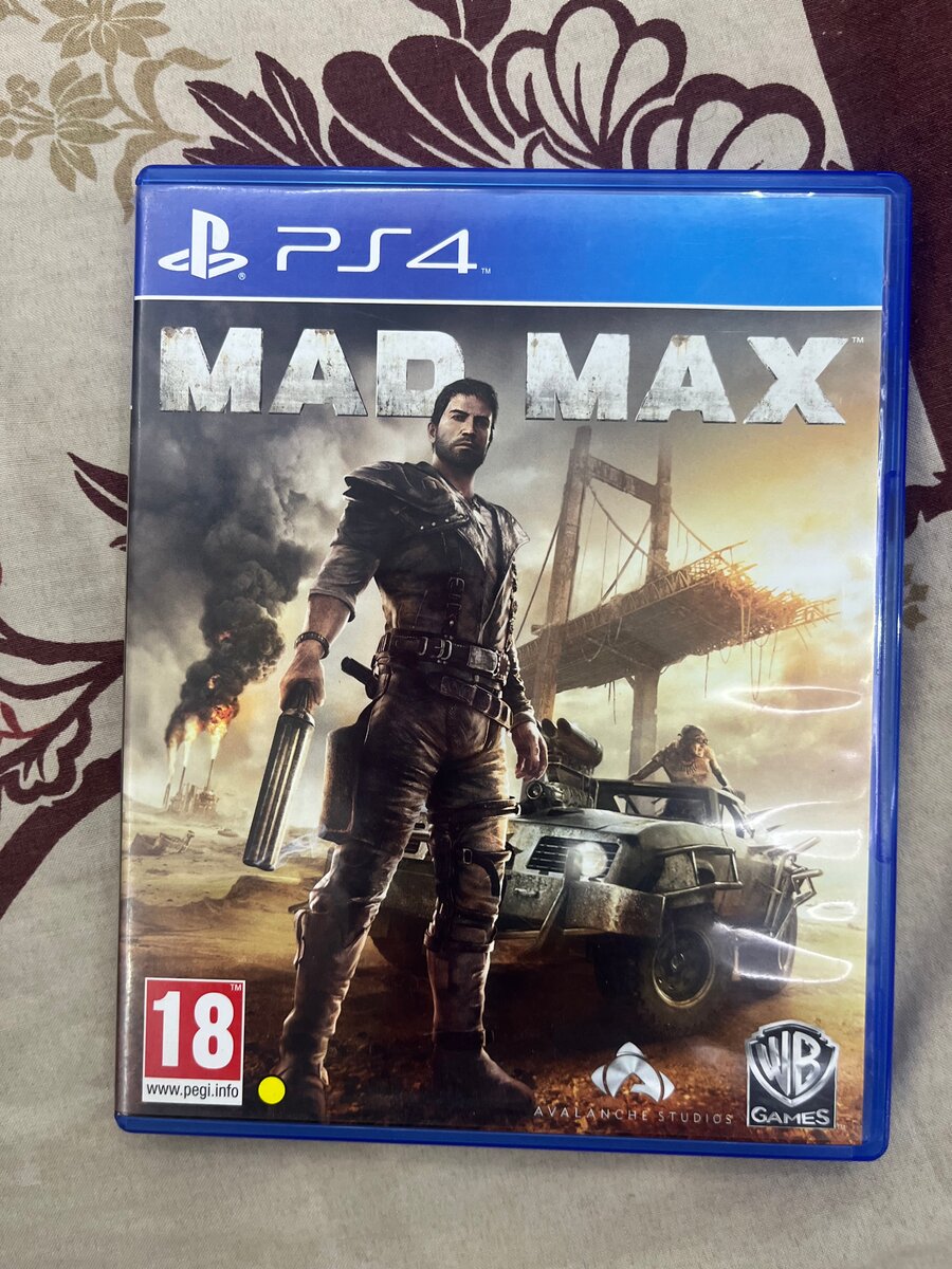 Cd de jeu Mad Max ps4