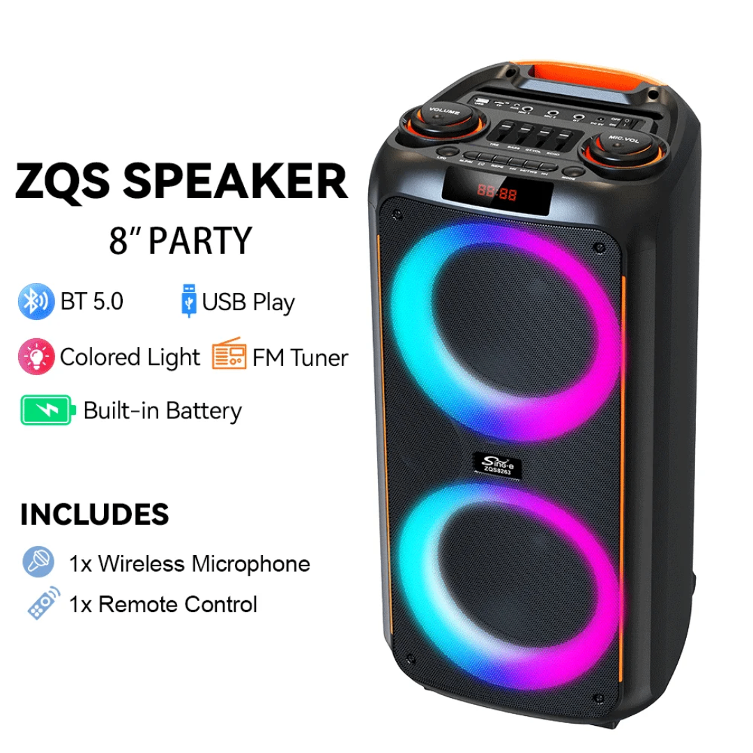 Enceinte Bluetooth Party ZQS