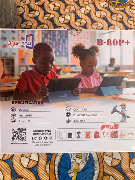 Tablette Bébé Tab B-80P+ 7 pouces