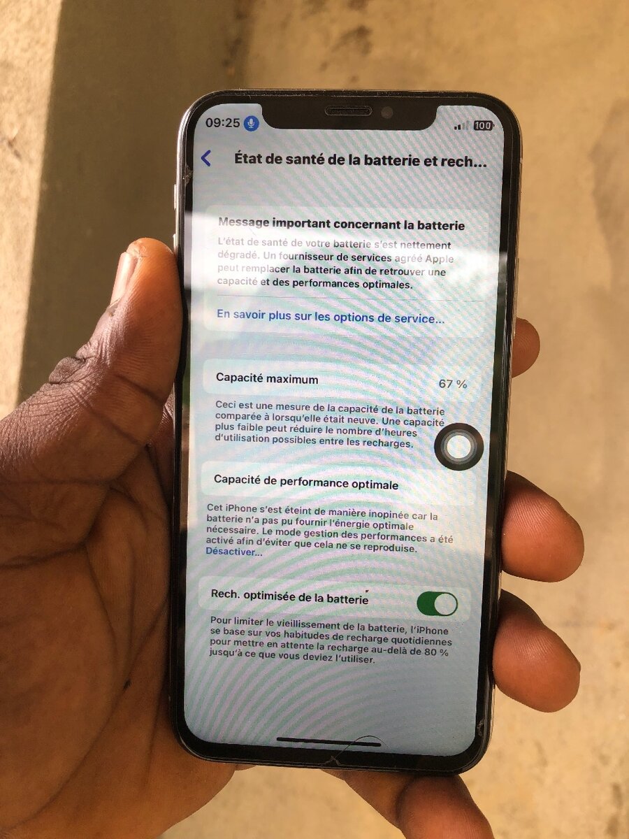 iPhone X sans id 64giga