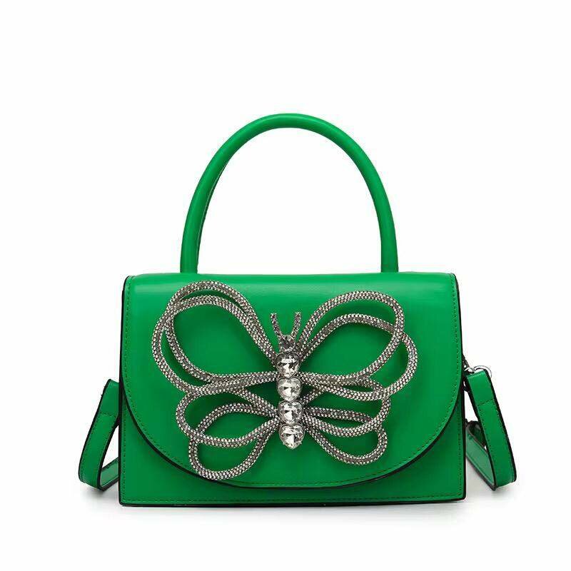 Sac à main avec décoration papillon