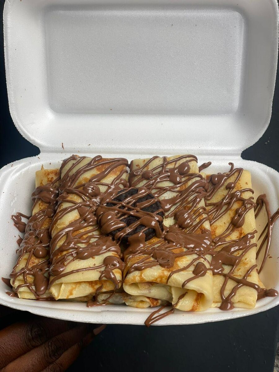 Crêpes sucrées au nutella