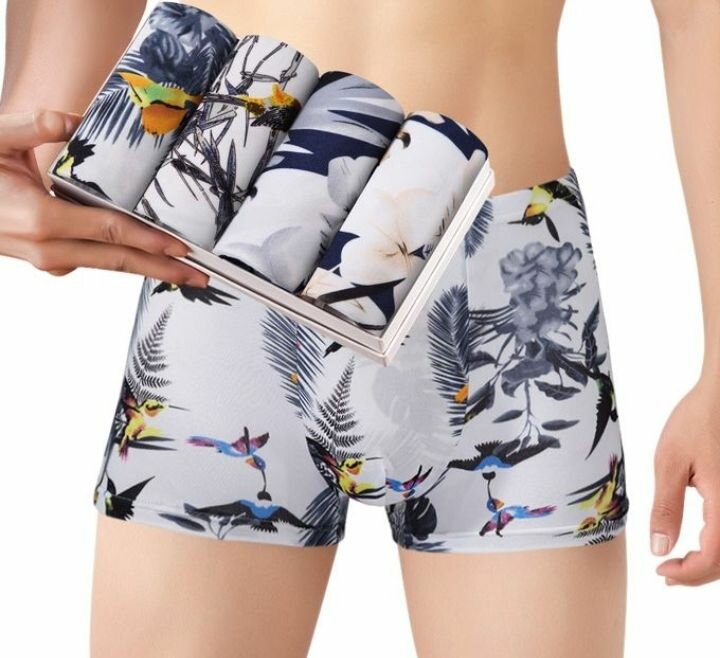 Berrykey 4Pcs Men's Underwea