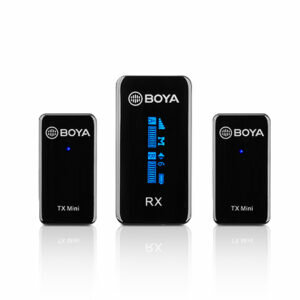 Boya BY-XM6-S2 Mini Wireless 2-Person Microphone System With 3