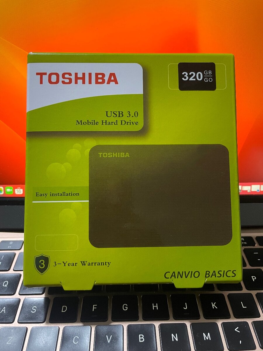Disque Dur Externe Toshiba 320GB