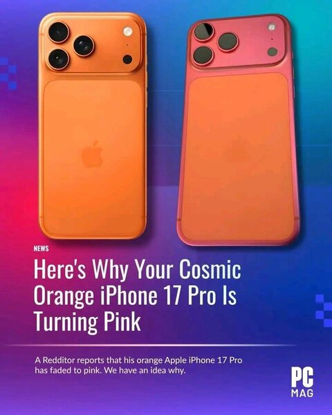 Coque iPhone 17 Pro Orange