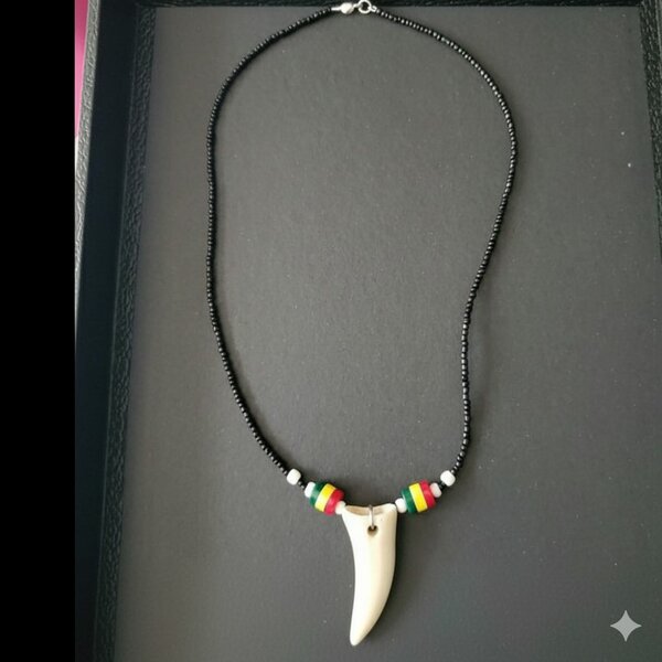 Colier perle pour homme