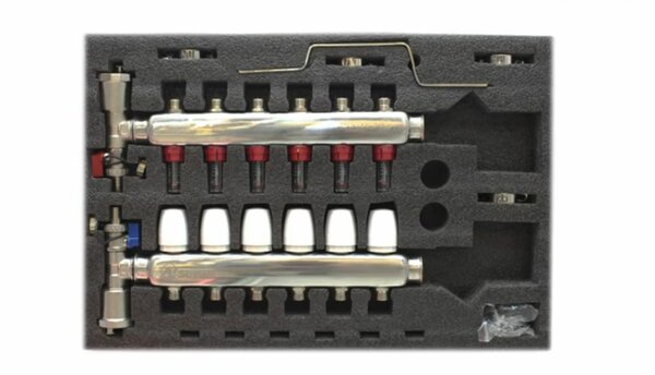 Колллекторная группа с расходомметам