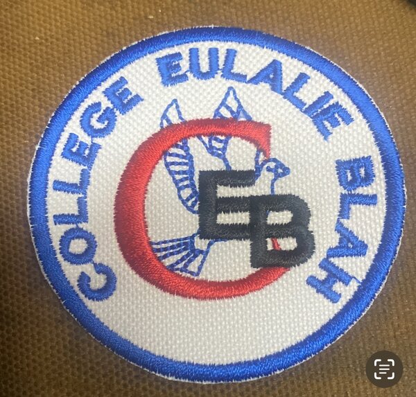 Badges de Collège Brodés